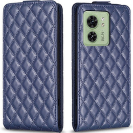 Калъф с капак за Motorola Edge 40 5G, Wallet, BINFEN COLOR, син