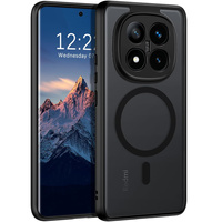 Калъф за Xiaomi Redmi Note 14 Pro+ 5G, за MagSafe, ERBORD Matt Case, черен