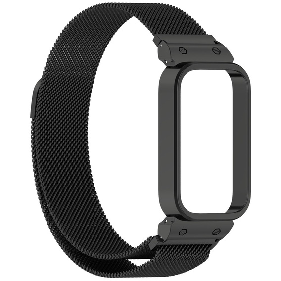 Миланска гривна за Samsung Galaxy Fit 3, черна