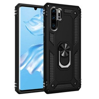 брониран калъф за Huawei P30 Pro, Nox Case Ring, черен