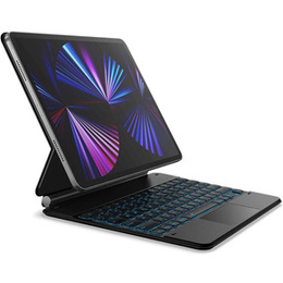 Калъф с клавиатура Dracool за iPad Air 13" 2024 (6 gen.) / Pro 12.9" 2022/2021/2020 (6/5/4 gen.), черен