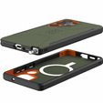Калъфът Urban Armor Gear за Galaxy S25 Ultra, Civilian, зелен