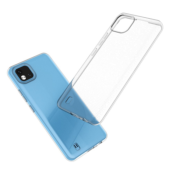 тънък калъф за Realme C11 2021, Slim, прозрачен