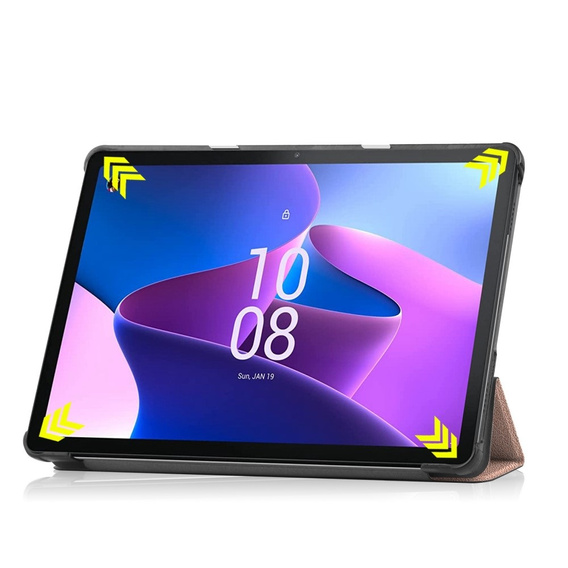 Калъф за Lenovo Tab M10 10.1 Gen 3 TB-328FU/TB-328XU, Smartcase, розов rose gold