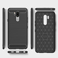 Калъфът за LG G7 ThinQ / G7 Fit, Carbon, черен