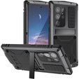Брониран калъф за Samsung Galaxy S25 Ultra, R-JUST, черен