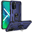 брониран калъф за OPPO A54 5G/A74 5G/A93 5G, Nox Case Ring, син