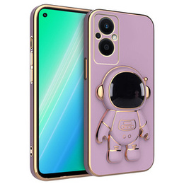 Калъфи за Oppo Reno7 Lite 5G, Astronaut, лилав