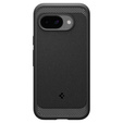 Калъфът Spigen за Google Pixel 9A, Rugged Armor MagSafe, черен + закалено стъкло 9H
