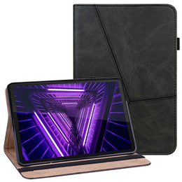 Калъфът за Lenovo Tab M10 Plus 10.6 Gen 3 TB-125F TB-128F, Classic, с поставка за стилус, черен