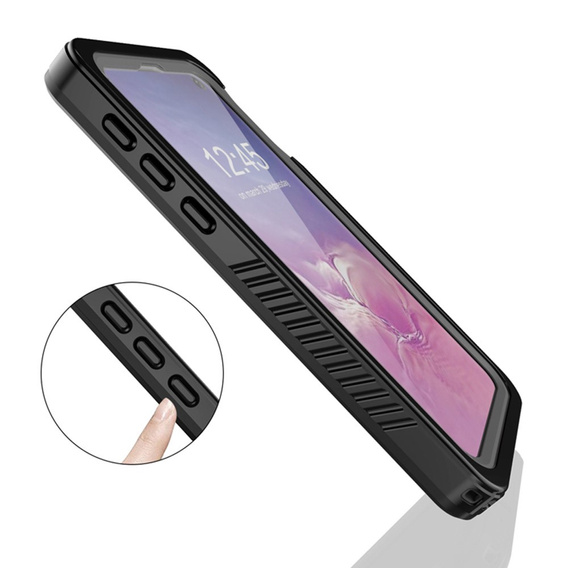 Калъфи IP68 водоустойчив за Samsung Galaxy S10e, черен