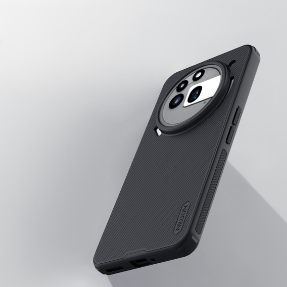 Калъфът NILLKIN за Nothing Phone 3A Pro, Frosted Shield, за MagSafe, черен
