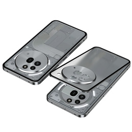 Калъф за Nothing Phone 3a Pro, Frame Case, сив