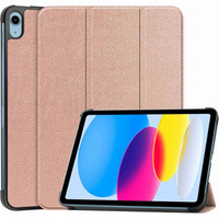 Калъф за iPad 10.9 2022 10 Gen, Smartcase с място за стилус, розов