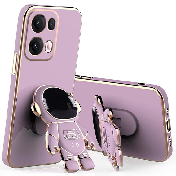 Калъфи за Oppo Reno 13 Pro, Astronaut, лилав
