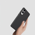 Калъфът NILLKIN за Samsung Galaxy S25 Edge, Frosted Shield, за MagSafe, черен