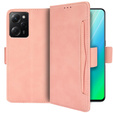 Калъф с капак за Xiaomi Poco X5 Pro 5G, Card Slot, розов