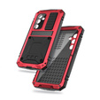 Брониран калъф за Samsung Galaxy S24+ Plus, R-JUST, червен