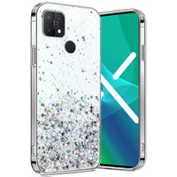 Калъфи за Oppo A15 / A15s, Glittery, прозрачен