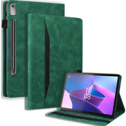 Калъфът за Lenovo Tab P11 Pro Gen 2 TB132FU TB132XU 11.2", Classic, с поставка за стилус, зелен