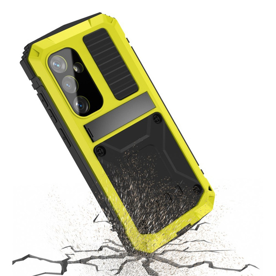 Брониран калъф за Samsung Galaxy S25+ Plus, R-JUST, жълт