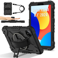Детски калъф за Xiaomi Redmi Pad SE 8.7", брониран, черен