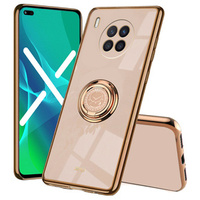 Калъфи за Huawei Nova 8i, Case, Electro Ring, розов rose gold