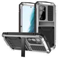 Брониран калъф за Samsung Galaxy S25+ Plus, R-JUST, сребърен