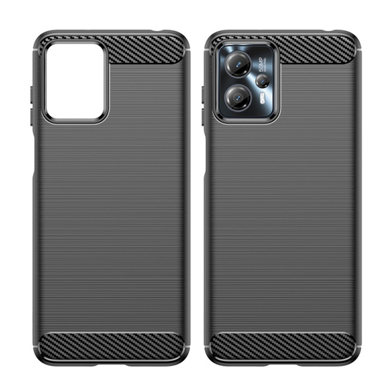 Калъфът за Motorola Moto G23 / G13, Carbon, черен