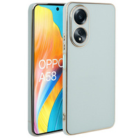 Калъф за Oppo A58 4G, Glamour CamShield, ментов