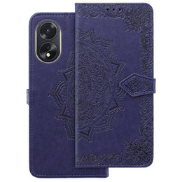 Калъф с капак за Oppo A38 4G / Oppo A18 4G, Mandala, лилав