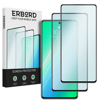 2x Закалено стъкло за Xiaomi 11T/11T Pro, ERBORD 3D на цял екран