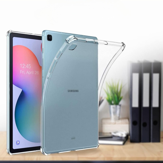 Калъф за Samsung Galaxy Tab S6 Lite 2022, силикон, прозрачен