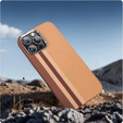 Калъфът за iPhone 14 Pro, Carbon Fiber MagSafe, жълт