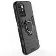 Калъфи за Xiaomi Redmi 10, Kickstand Ring, черен