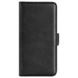 Калъф с капак за Asus Zenfone 9 5G / 10 5G, Wallet PU Leather Case, черен