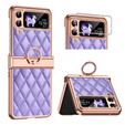 Калъф за Samsung Galaxy Z Flip 4 5G, Rhombus Grid