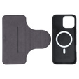 X-LEVEL калъф за iPhone 16 Pro Max, Magnetic Card Holder, син