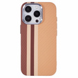 Калъфът за iPhone 16 Pro Max, Carbon Fiber MagSafe, жълт