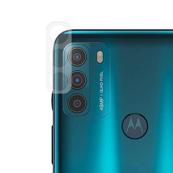 2x ERBORD закалено стъкло за камерата Motorola Moto G50