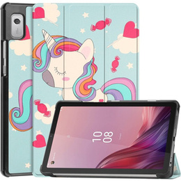 Калъф за Lenovo Tab M9, Smartcase, unicorn