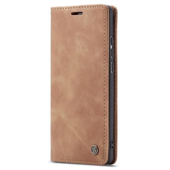 CASEME калъф за Huawei P30 Pro, Leather Wallet Case, кафяв