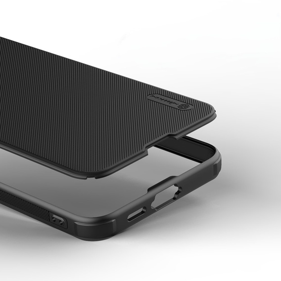 Калъфът NILLKIN за Samsung Galaxy S24 FE, Frosted Shield, за MagSafe, черен