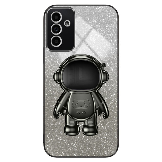 Калъфът за Samsung Galaxy A15 4G / 5G, Glitter Astronaut, черен