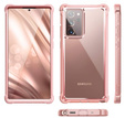 Брониран калъф за Samsung Galaxy Note 20 Ultra, Dexnor Full Body, розов rose gold