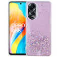 Калъфи за Oppo A58 4G, Glittery, розов