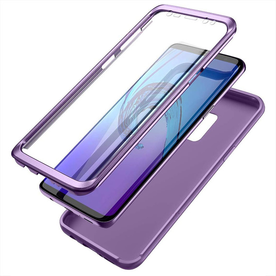 Калъфи за Samsung Galaxy S9, Suritch Full Body, лилав