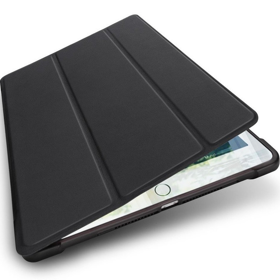 Калъф за iPad 9.7 2018 / 2017/ Air / Air 2, Smartcase с място за стилус, черен