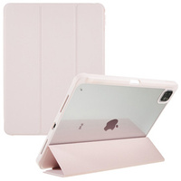 Калъф за iPad Pro 11 2022 / 2021 / 2020 / 2018, Smartcase Hybrid, с място за стилус, розов