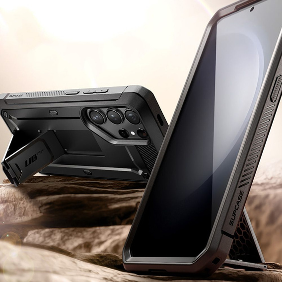 Калъф Supcase за Samsung Galaxy S24 Ultra, Unicorn Beetle Pro, черен (2x Frame)